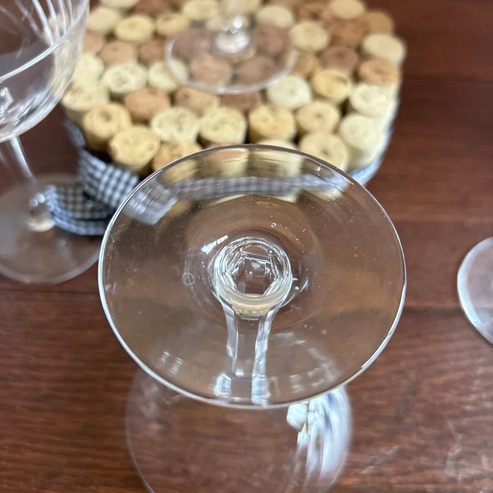 Set Of‎ 4  Liquor Cocktail Gevaert Arlene by VAL ST LAMBERT 5 1/8